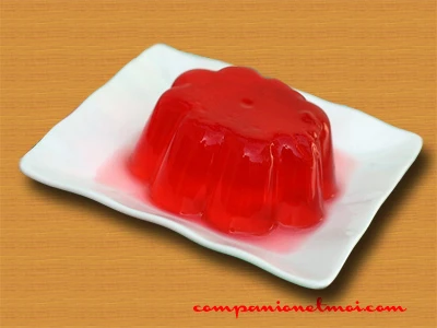 Gélatine de fraises
