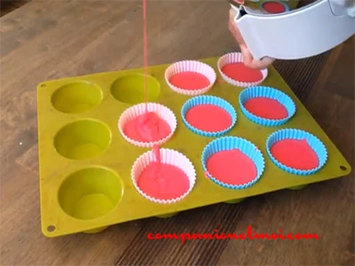 Génoise pour cupcakes