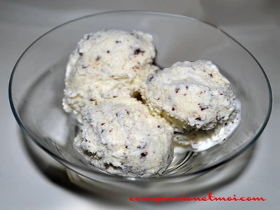 Glace stracciatella