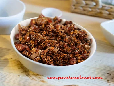 Granola maison au chocolat sans sucre ajouté