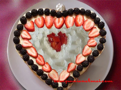 Heart cake