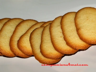 Langues de chat sans gluten