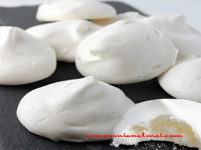 Meringues vegan au jus de pois chiches