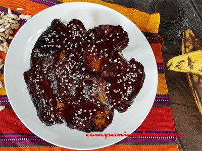 Mole de banane guatémaltèque