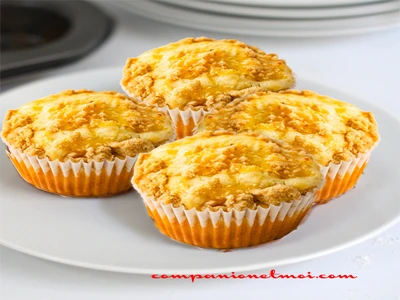 Muffins à la noix de coco et à l'ananas