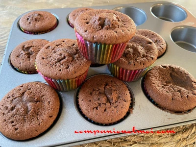 Muffins extra au chocolat de Bernard
