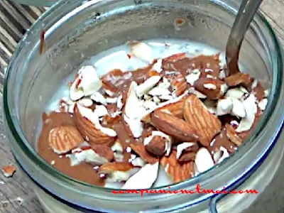 Overnight oats (flocons d'avoine trempés à froid)