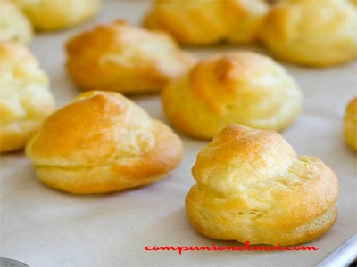 Pâte à choux sucrée