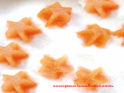 Pâte de fruits à l'orange