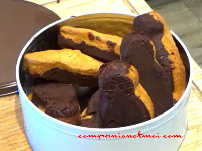Petits gâteaux au coeur chocolaté