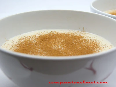 Riz au lait aromatisé aux agrumes