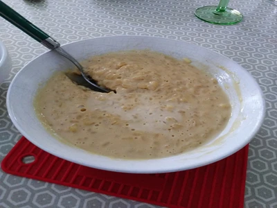 Riz au lait vanillé