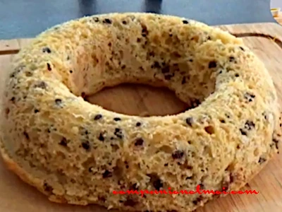 Savarin aux pépites de chocolat