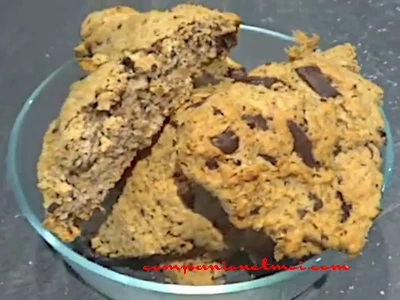 Scones à la farine de sarrasin et aux pépites de chocolat