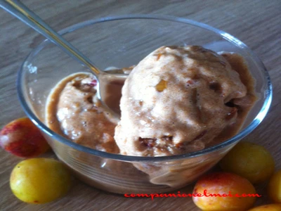 Sorbet aux mirabelles