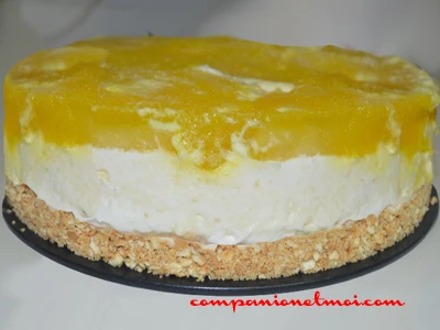 Tarte à l'ananas et à la crème
