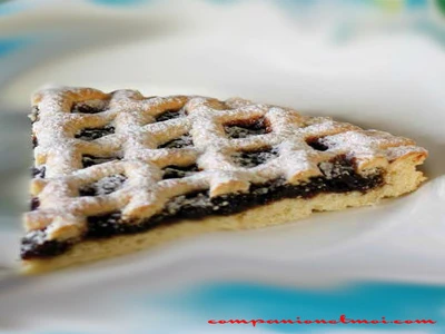 Tarte à la confiture de cerises