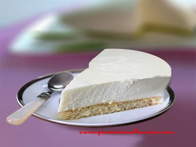 Tarte à la mousse de chocolat blanc