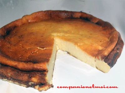 Tarte au fromage et au lait fermenté