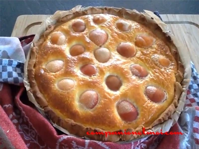 Tarte aux abricots