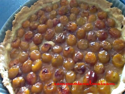 Tarte aux mirabelles