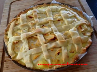 Tarte aux pommes et sa pâte sablée