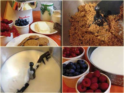 Préparation recette Tarte blancheneige yaourt et chocolat