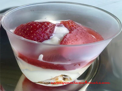 Tiramisu de fraises