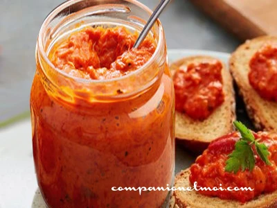 Ajvar ou crème de poivrons fumés