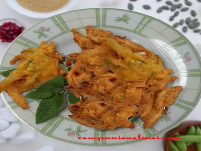 Bhajji ou beignets aux oignons indiens