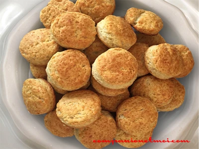 Biscuits au fromage cheddar