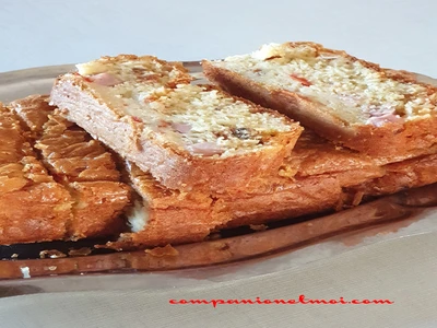 Cake salé aux saveurs méditerranéennes
