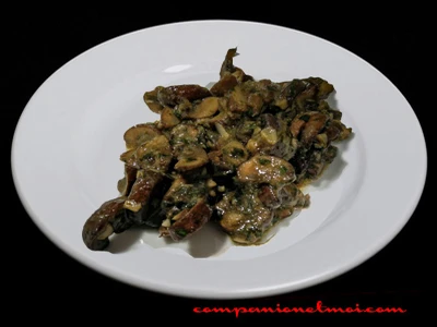 Champignons à l'ail