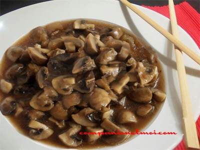 Champignons à l'asiatique