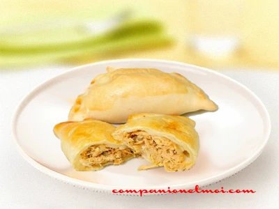 Chaussons brésiliens au poulet effiloché
