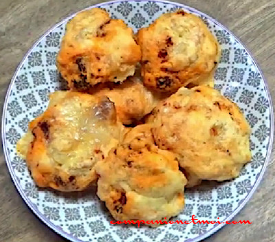 Cookies salés pour apéritif au chorizo et roucoulons