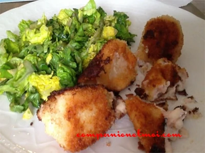 Croquettes au comté et au jambon