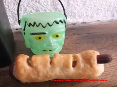 Doigts de sorcière apéritif pour halloween