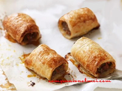 Feuilletés australiens à la viande hachée et chair à saucisse