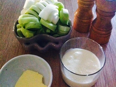 Fondue de poireaux