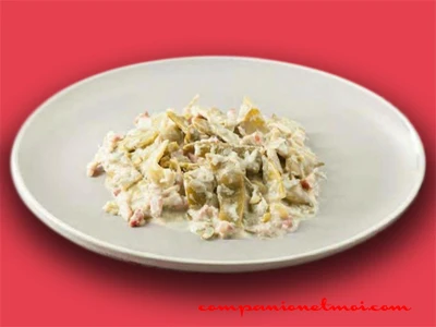 Haricots verts carbonara