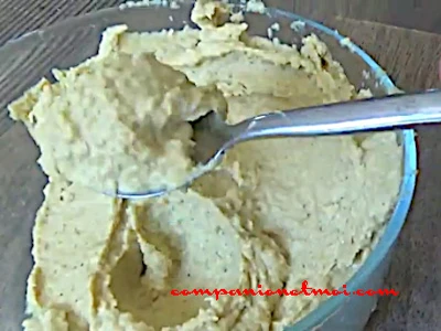 Houmous crémeux sans tahini