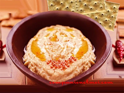 Houmous libyen au jus d'orange