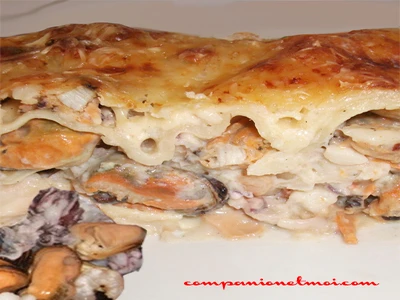 Lasagnes aux fruits de mer