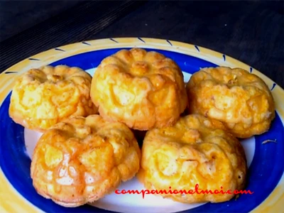 Muffins à la courge et aux lardons