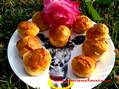 Muffins lardons fromage