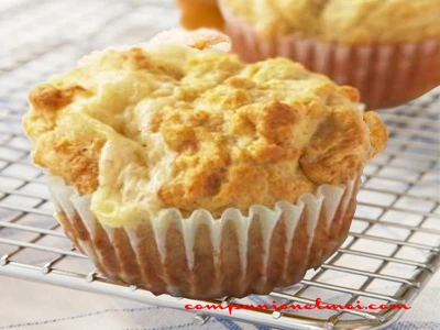 Muffins welsh rarebit
