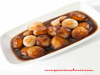 Oignons grelots sauce aigre-douce