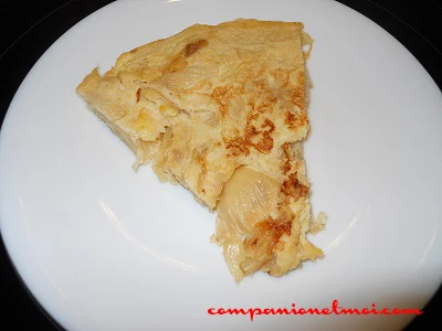 Omelette aux oignons