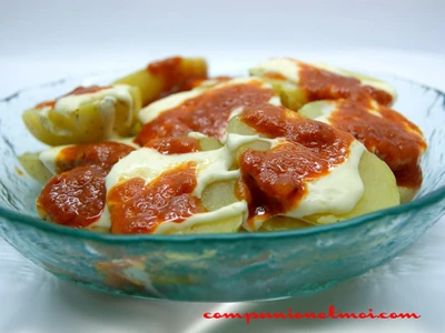 Patatas bravas en salade